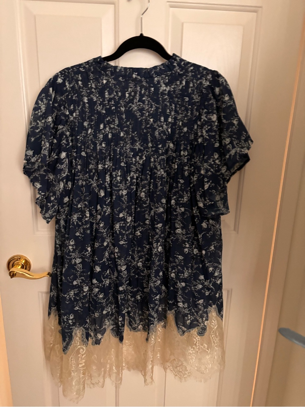 Free People Marigold mini dress with lace - Picture 3 of 4
